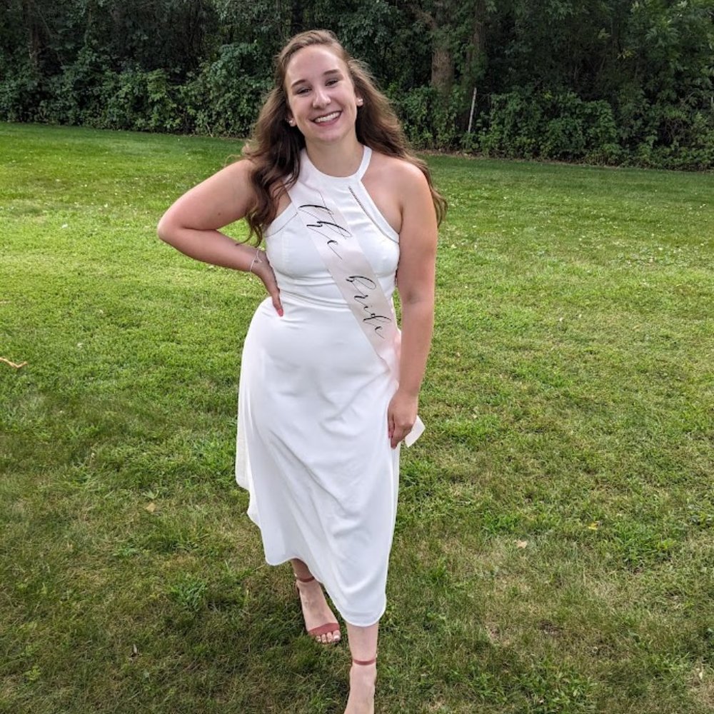 Summer Dream White Tie-Back Halter Midi Dress